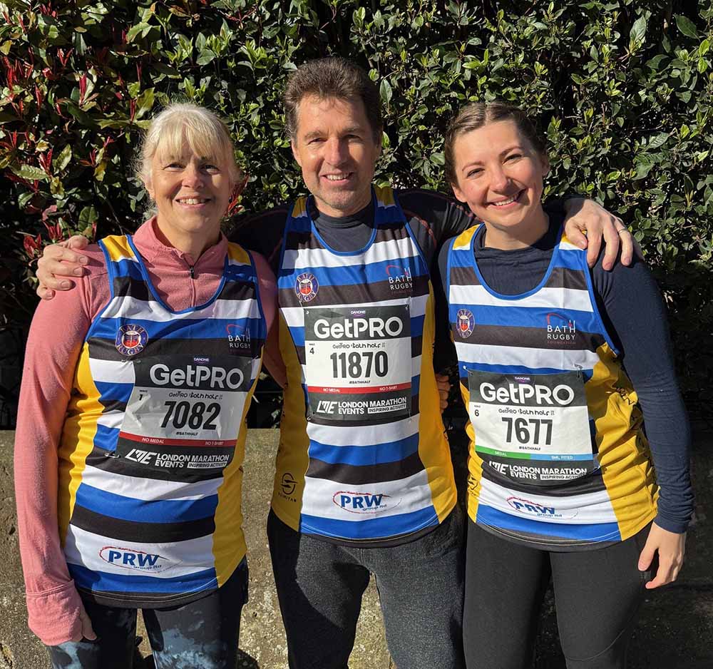 Anthony Locke - running Bath Half Marathon
